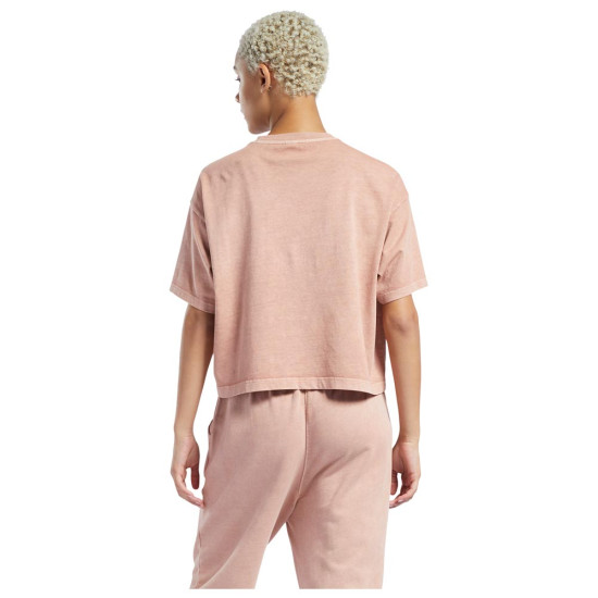 Reebok Γυναικεία κοντομάνικη μπλούζα crop